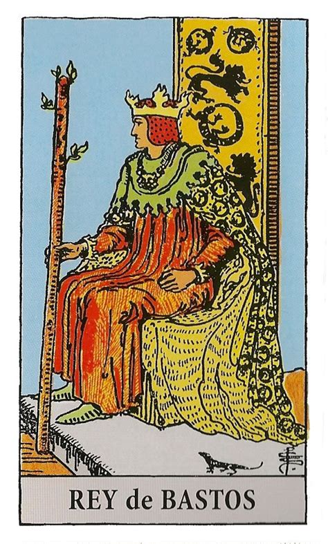 rey de bastos tarot significado amor|Rey de Bastos y su Significado en la Baraja Española